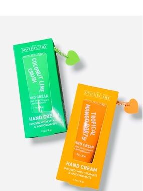The Spathecary Hand Cream Duo on Keychain